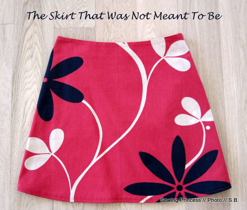 The Skirt That Was Not Meant To Be