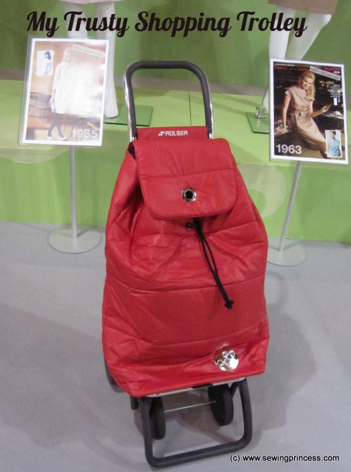 My trusty shopping trolley