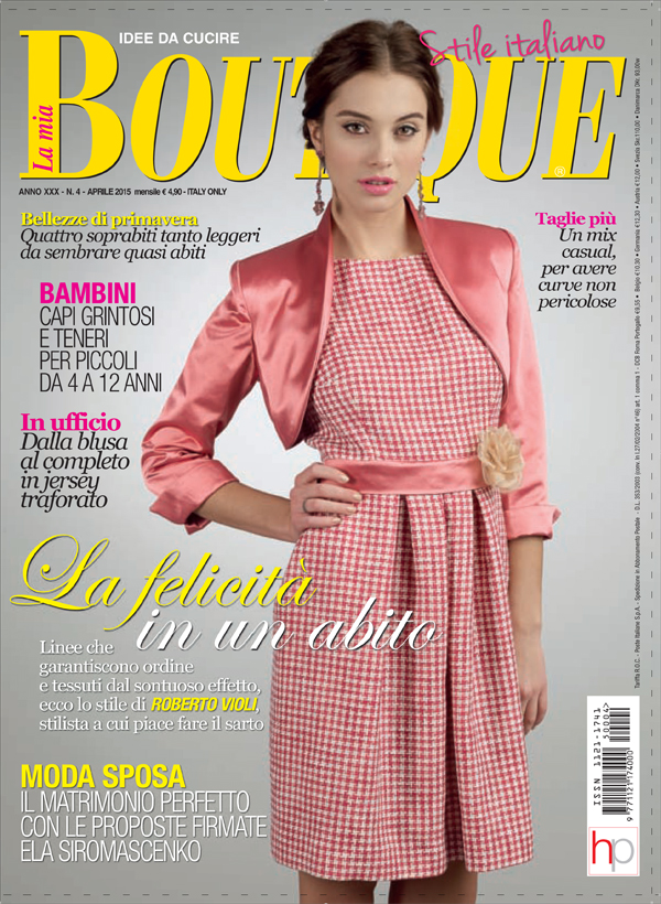 Sewing Princess: La Mia Boutique 0415 Cover